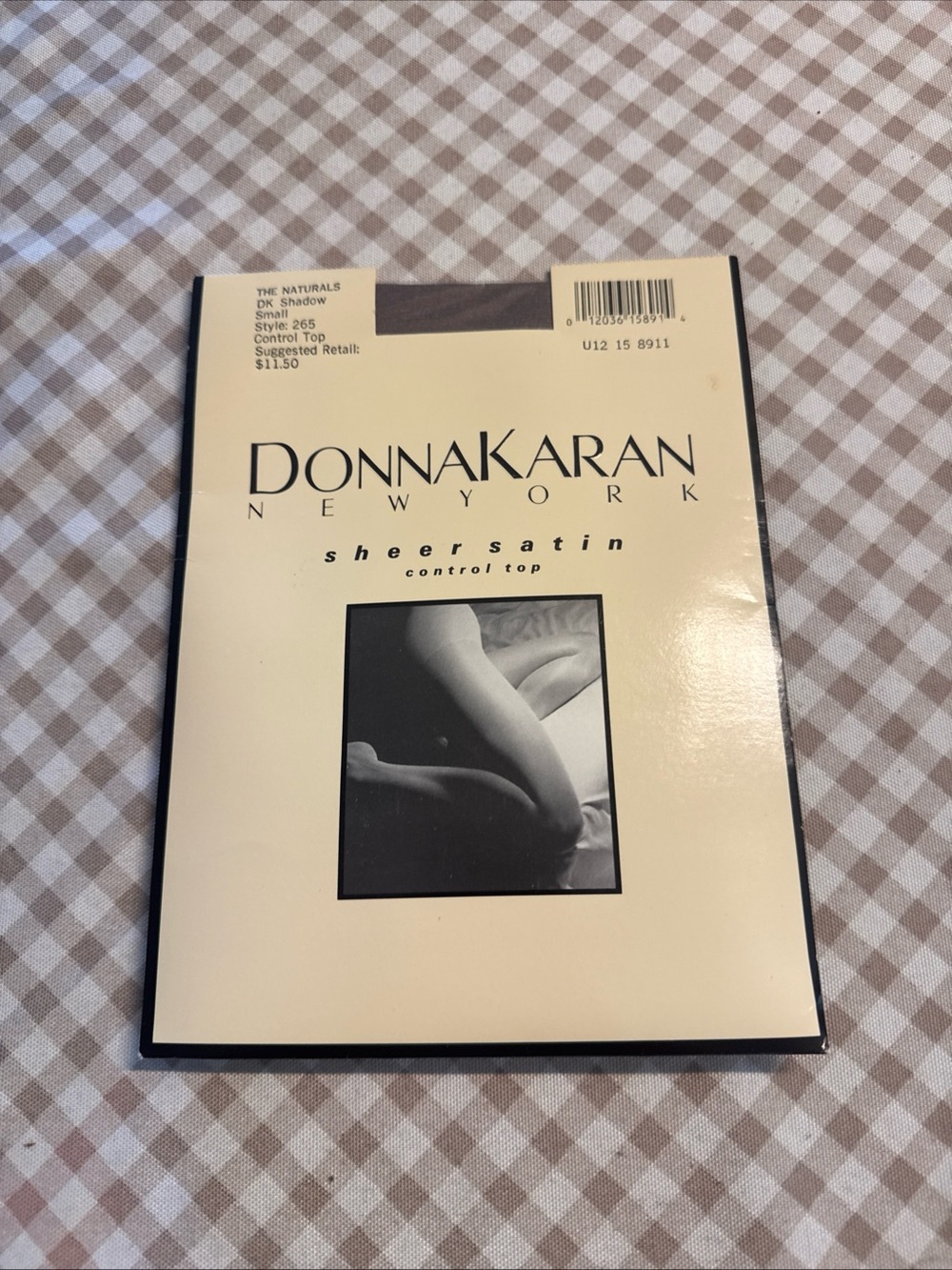 Donna Karan New York Sheer Satin Control Top Hosiery - dark shadow
